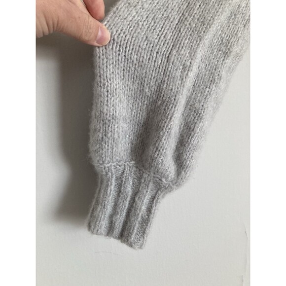 Rails Sybil Sweater MEDIUM Wool Cashmere Alpaca Gray Crew Neck - Picture 7 of 12